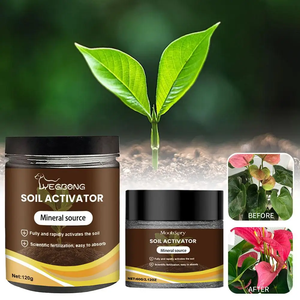 Soil Activator Organic Mineral Soil Loosening Agent Prevent Soil Hardness Promote Rooting Plant Fertilizer Garden Plant Care