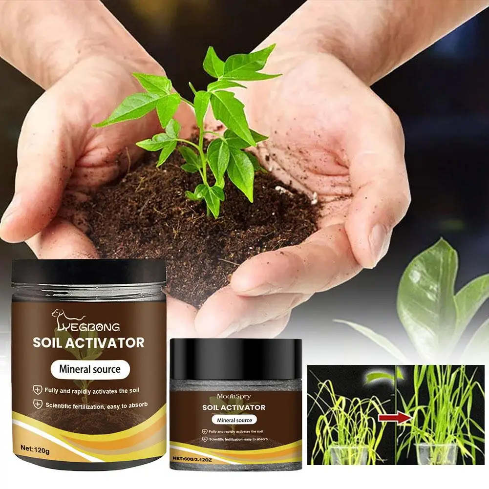 Soil Activator Organic Mineral Soil Loosening Agent Prevent Soil Hardness Promote Rooting Plant Fertilizer Garden Plant Care