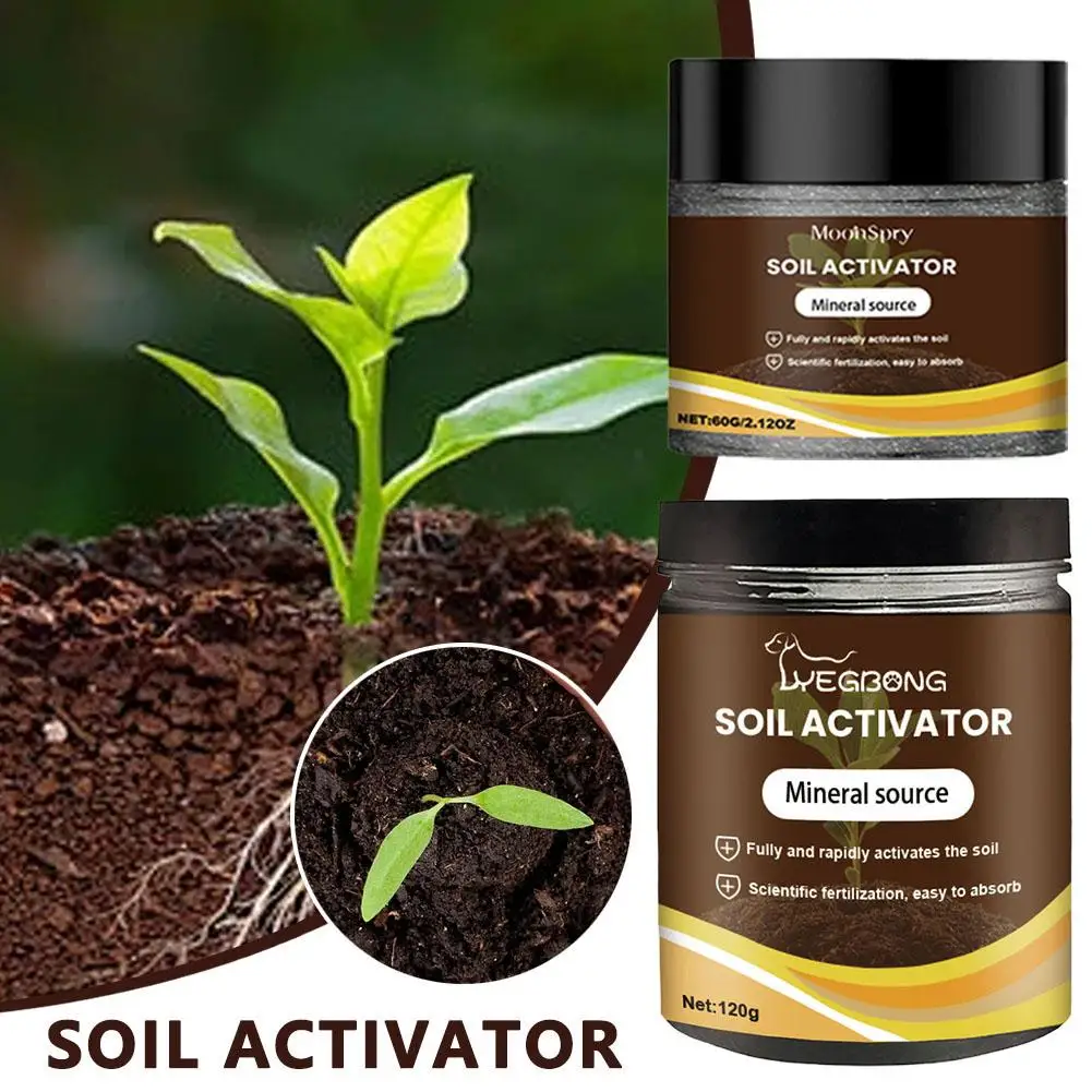 Soil Activator Organic Mineral Soil Loosening Agent Prevent Soil Hardness Promote Rooting Plant Fertilizer Garden Plant Care