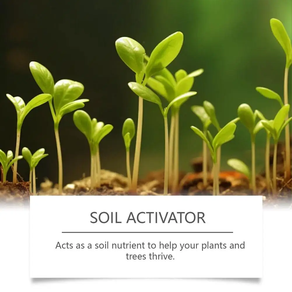Soil Activator Organic Mineral Soil Loosening Agent Prevent Soil Hardness Promote Rooting Plant Fertilizer Garden Plant Care
