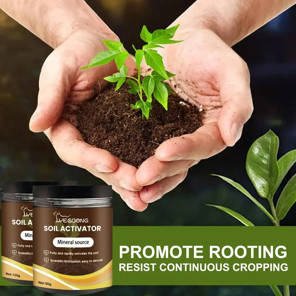 Soil Activator Organic Mineral Soil Loosening Agent Prevent Soil Hardness Promote Rooting Plant Fertilizer Garden Plant Care