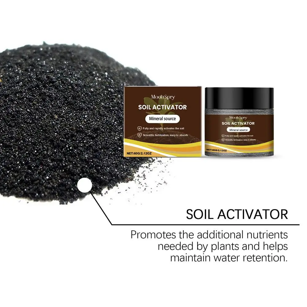 Soil Activator Organic Mineral Soil Loosening Agent Prevent Soil Hardness Promote Rooting Plant Fertilizer Garden Plant Care