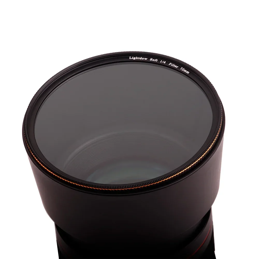 Lightdow White Soft Lens Filter 1/4 1/8 Fit 52 55 58 62 67 72 77 82mm Soft Filter White Mist Soft Focus Dreamy Cinematic Effect