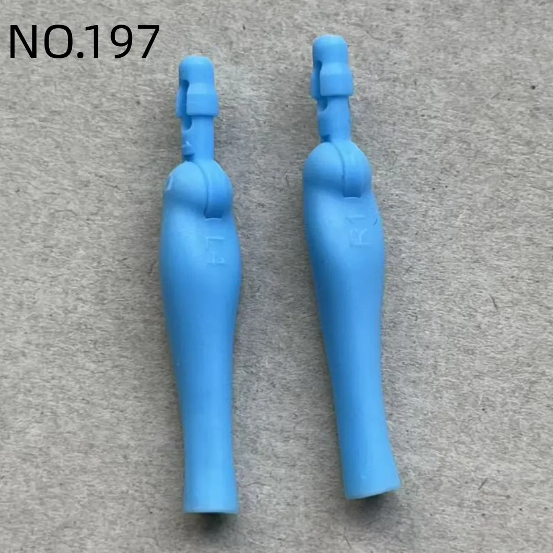 1/6 Scale Slim Monster Doll Parts - Elbows Feet Hands in Black White Brown Beige with Long Nail Options for Doll Accessories