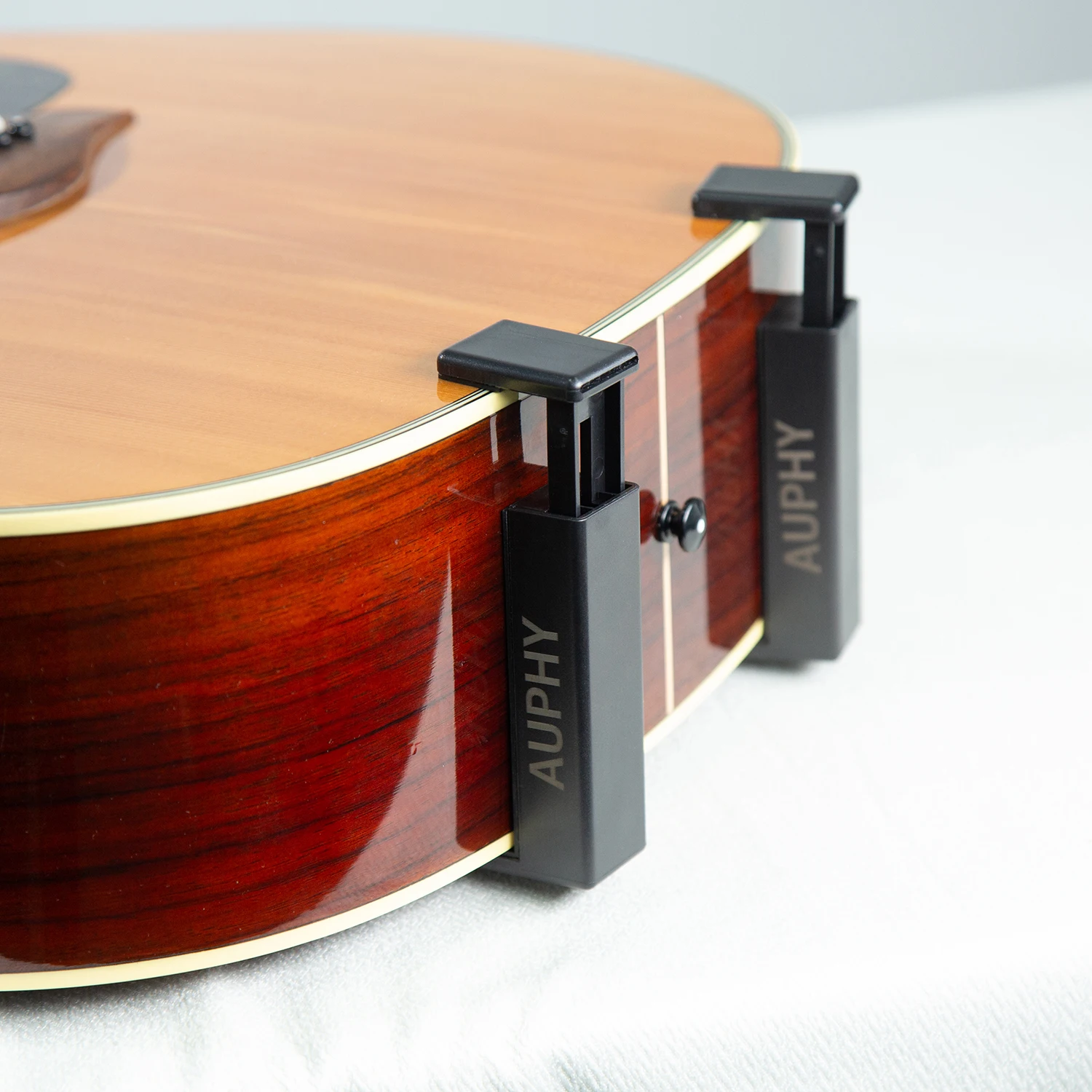 Guitar Steady Stands,Ultra-small Size Acoustic Guitar Stand,Portable Clamping Design Adjustable from 9cm to 12cm,Stand Upright