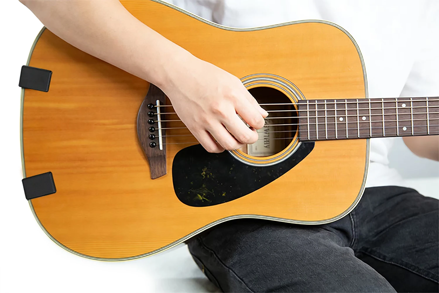 Guitar Steady Stands,Ultra-small Size Acoustic Guitar Stand,Portable Clamping Design Adjustable from 9cm to 12cm,Stand Upright
