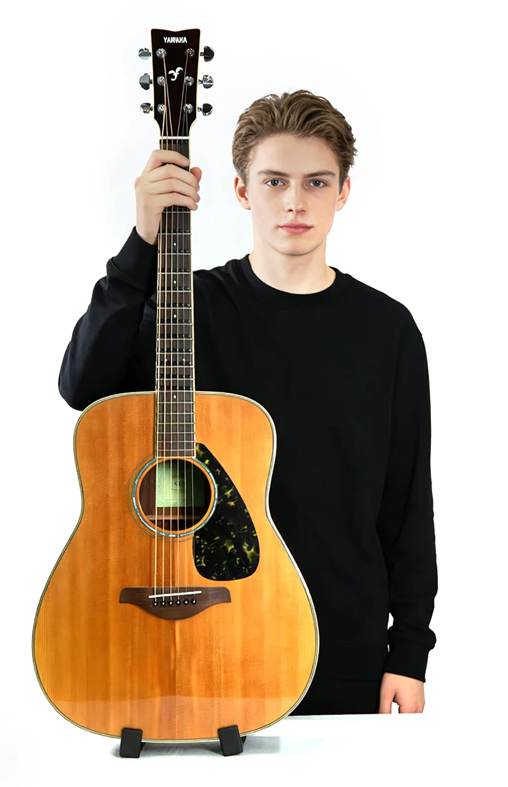 Guitar Steady Stands,Ultra-small Size Acoustic Guitar Stand,Portable Clamping Design Adjustable from 9cm to 12cm,Stand Upright