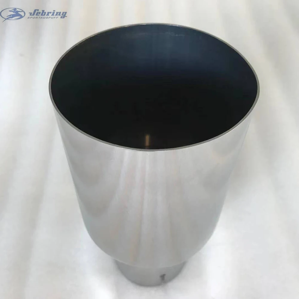 Universal Stainless Steel Exhaust Car Muffler Tail Throat Modification for E90 W222 Pipe Car Modification Accessory