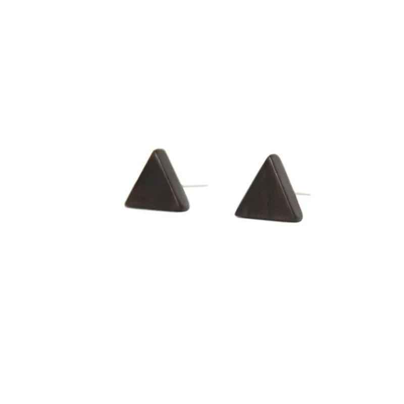 Black Hanging Long Earrings for Women Triangle Square Statement Drop Earrings 2025 Boucle Oreille Femme Fashion Jewelry
