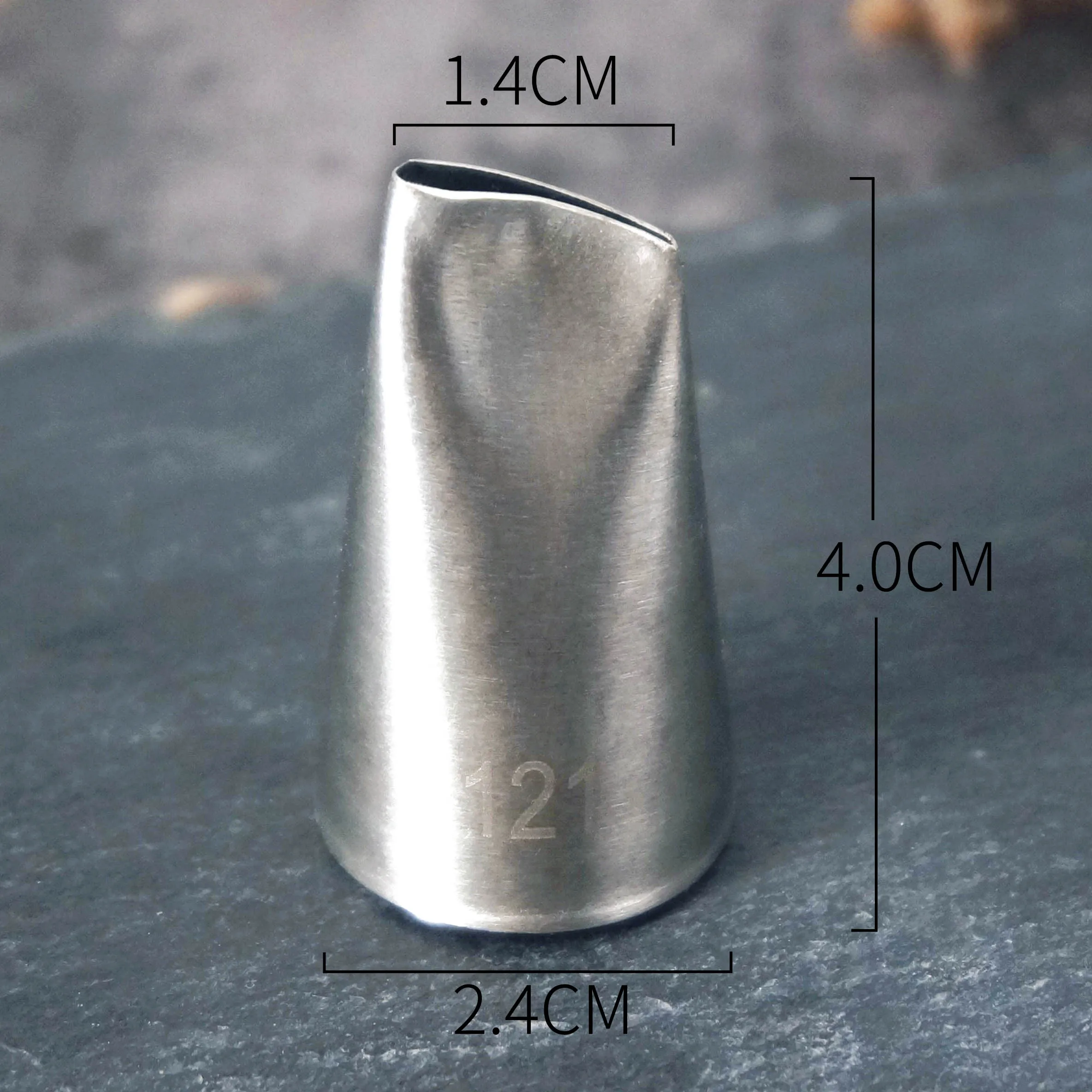 #225 Piping Nozzle Korea Bean Paste Rose Petal Icing Tips Cake Decorating Nozzles Cream Pasting Tools Medium Size