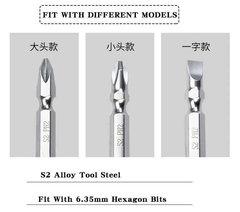 Universal Magnetic Ring for 6.35mm 1/4" Drill Bit Magnet Powerful Ring Strong Magnetizer Electric Screwdriver Bits