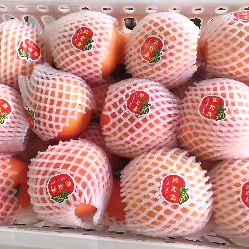 50PC Foam Net Sleeve Pocket Shockproof Protection Transport Packing Vegetable Fruit Wine Bottle Fragile Items Dedicated Mesh Bag