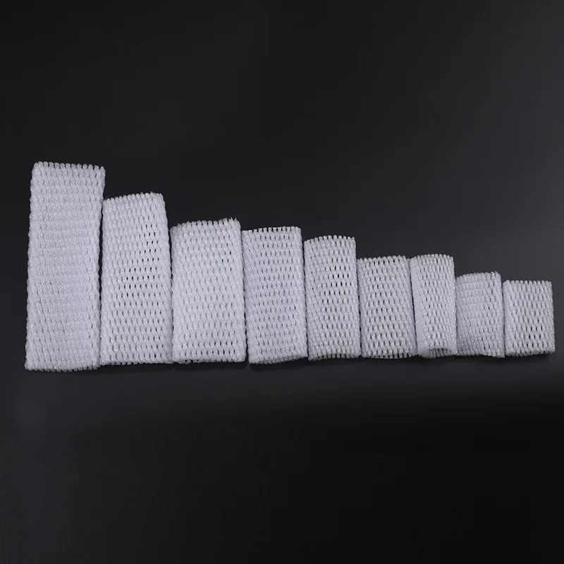 50PC Foam Net Sleeve Pocket Shockproof Protection Transport Packing Vegetable Fruit Wine Bottle Fragile Items Dedicated Mesh Bag
