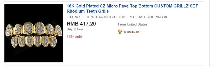 TOPGRILLZ New Fit Silver Plated CZ Micro Pave Top & Bottom GRILL SET Rhodium Teeth Grills Vampire Tooth Grillz