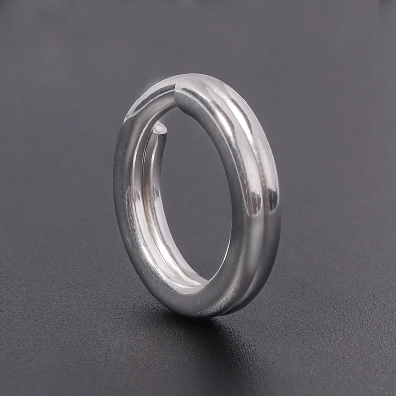 Louleur 316 Stainless Steel Keyring Split Ring Key Ring For Key Chain Keychain Diy Jewelry Making Sleutelhanger Key Rings