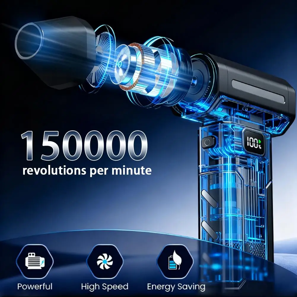 Professional Blower - 450,000 RPM Violent Jet Fan with Brushless Motor for Electronics DIY Projects Tool