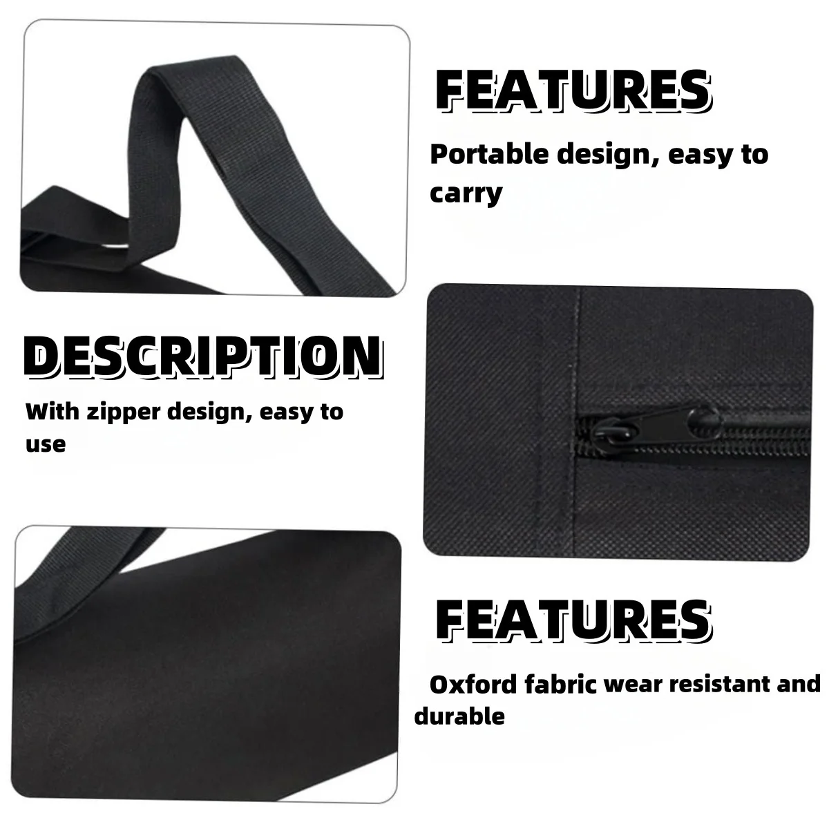Portable Tripod Carrying Case Hand Bag/Tripod Storage Bag w/Strap/for Standing tripod Microphone Stands Storage(40-84cm)