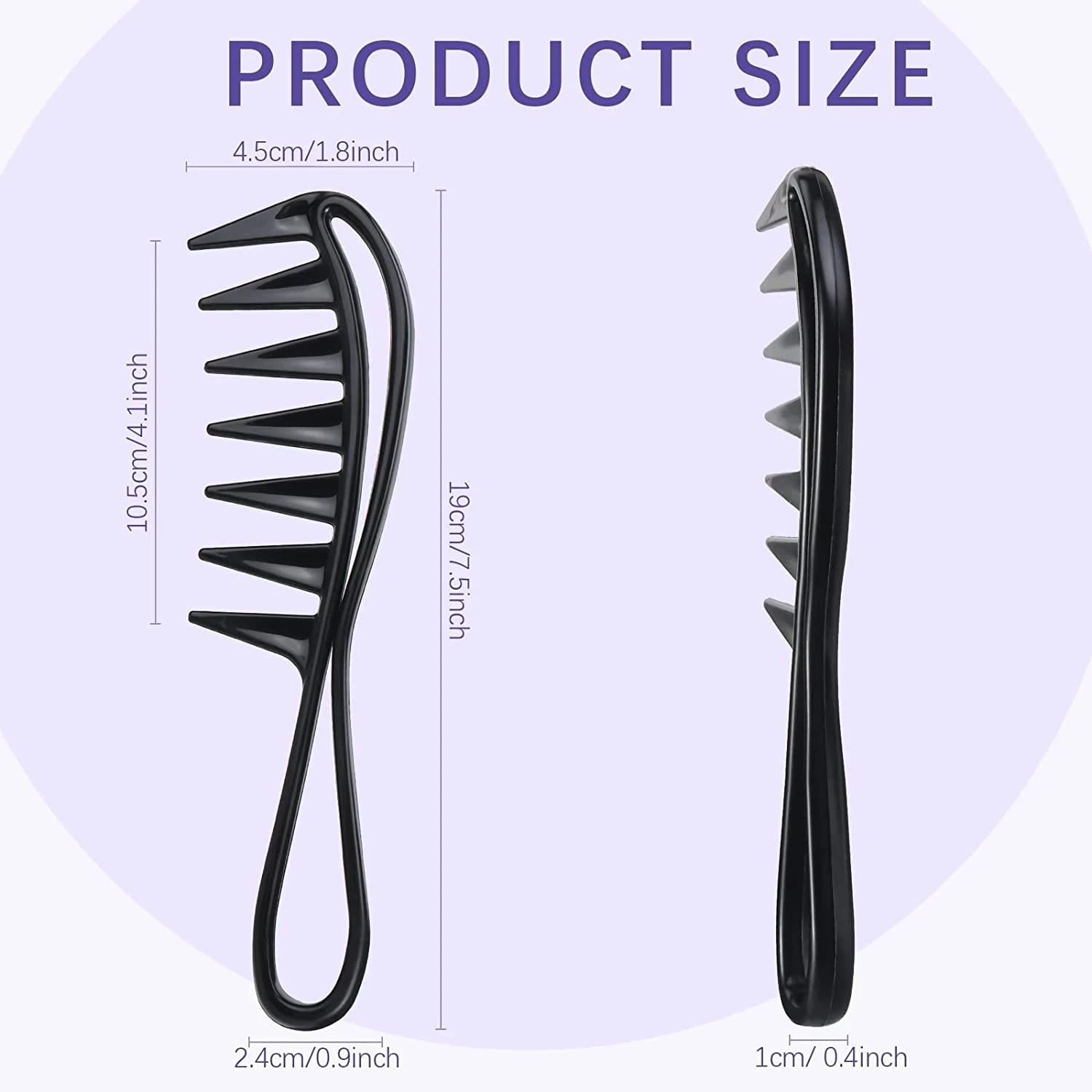 Barber Men Oil Comb Wide Tooth Shark Plastic Comb Hair Clipper Curling Salon Home Hairdressing Comb Massage Barber Stlying Tools