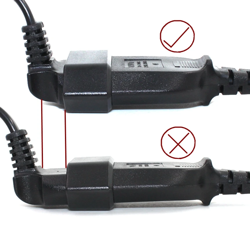 European 2Prong Male to Female Power Extension Cord, VDE Certificated Copper Cable 0.5m/1m/2m/3m/4m/5m