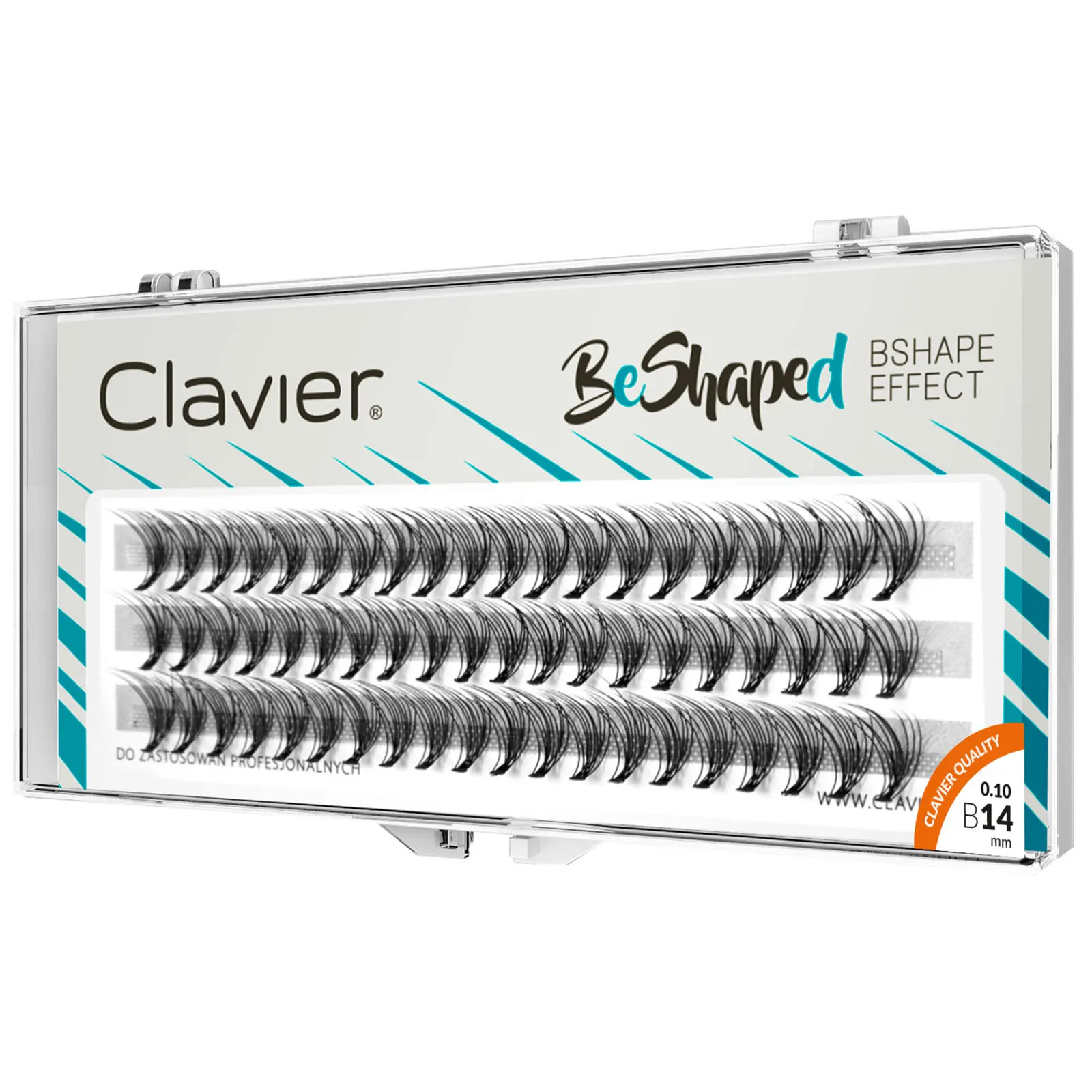Clavier Beshaped Eyelashes Extraordinary Natural Tuft Lash 10D Individual Cluster Eyelash Extension Professional Makeup Cilia