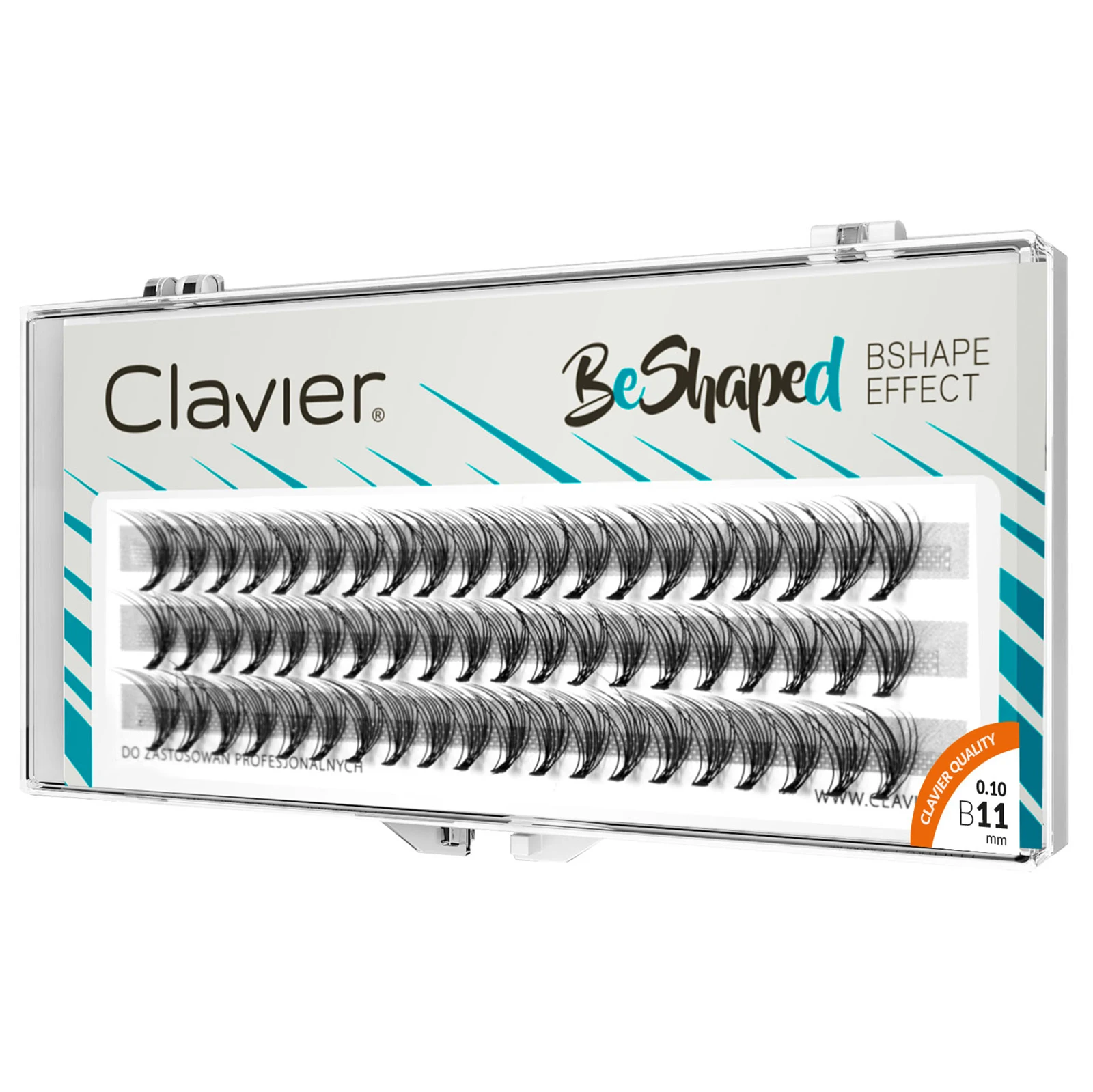 Clavier Beshaped Eyelashes Extraordinary Natural Tuft Lash 10D Individual Cluster Eyelash Extension Professional Makeup Cilia