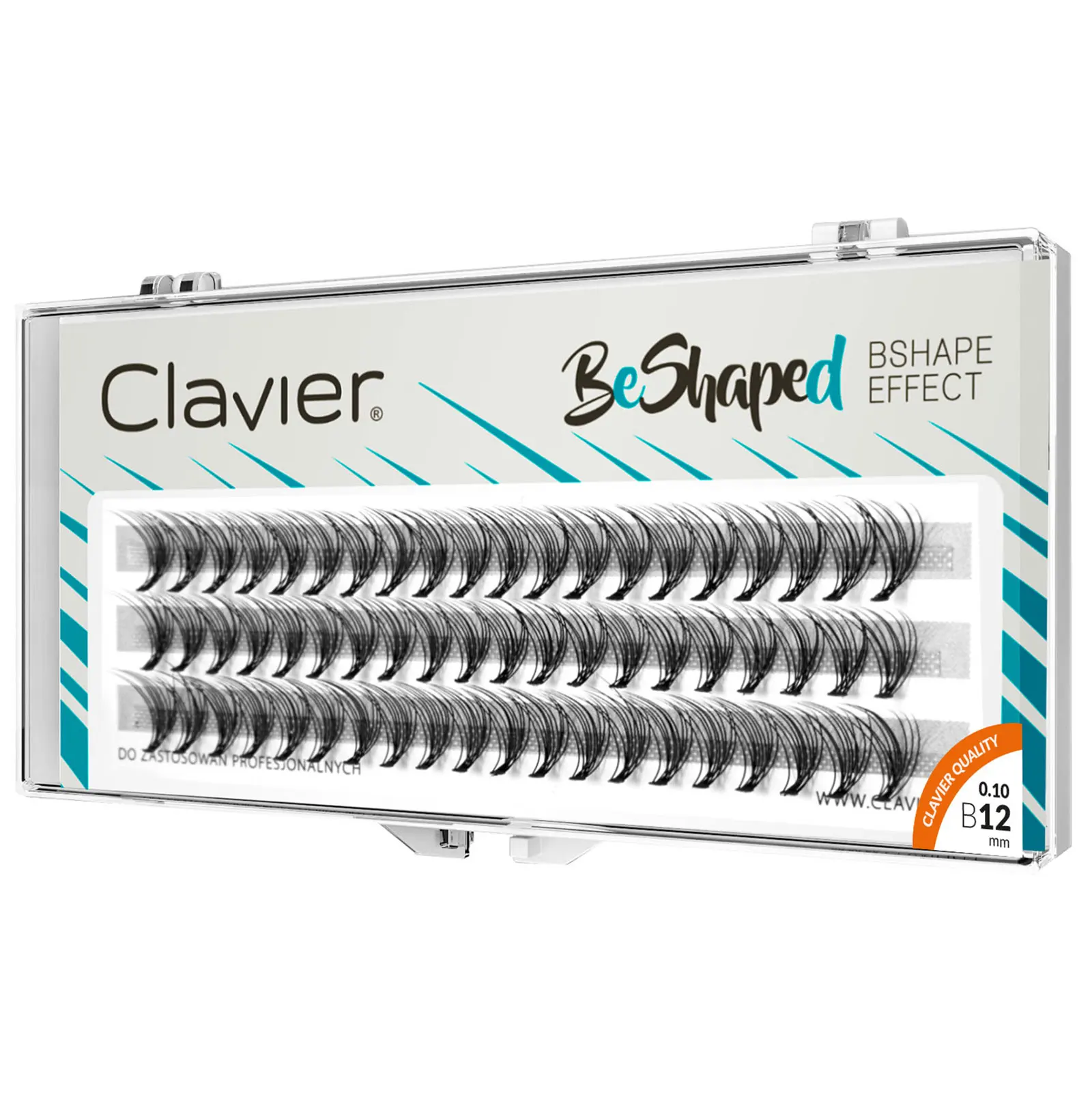 Clavier Beshaped Eyelashes Extraordinary Natural Tuft Lash 10D Individual Cluster Eyelash Extension Professional Makeup Cilia