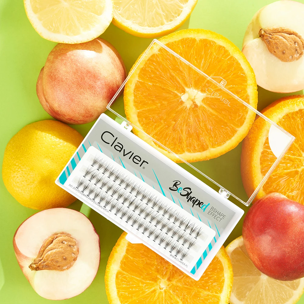 Clavier Beshaped Eyelashes Extraordinary Natural Tuft Lash 10D Individual Cluster Eyelash Extension Professional Makeup Cilia