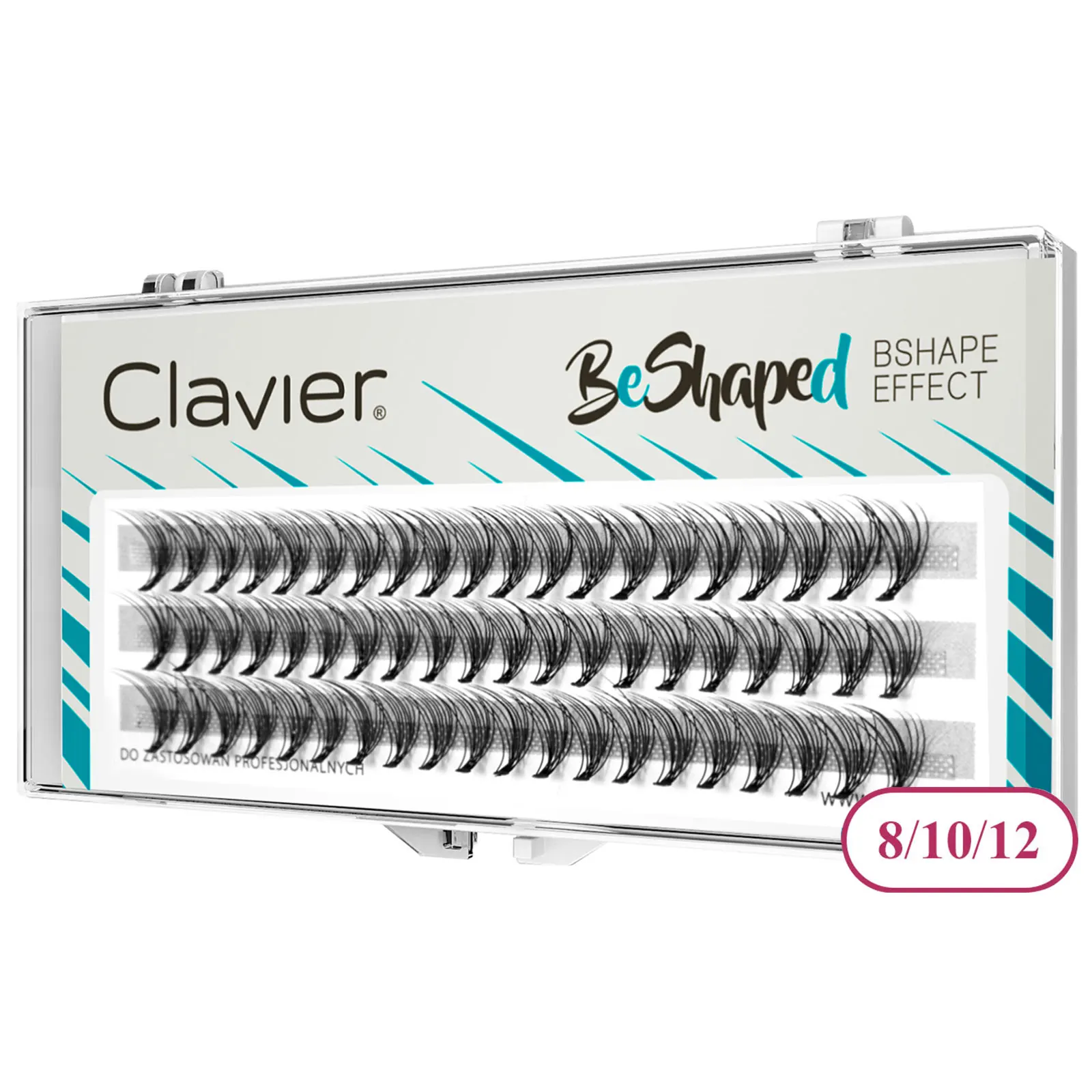 Clavier Beshaped Eyelashes Extraordinary Natural Tuft Lash 10D Individual Cluster Eyelash Extension Professional Makeup Cilia