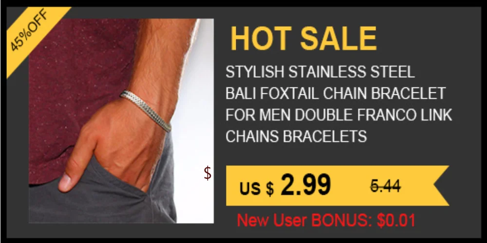 Stainless Steel Earring with Cross Charm for Guys Men's Jewelry
