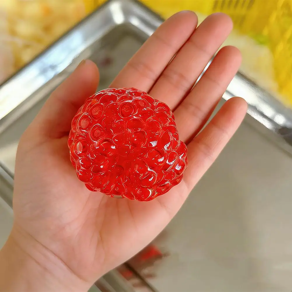 Handmade ball Squishy Balls Ice Beads Squeeze Toy Fidget Toys Slow Rebound Toy for Friend Anxiety Relaxation Squeeze Gift