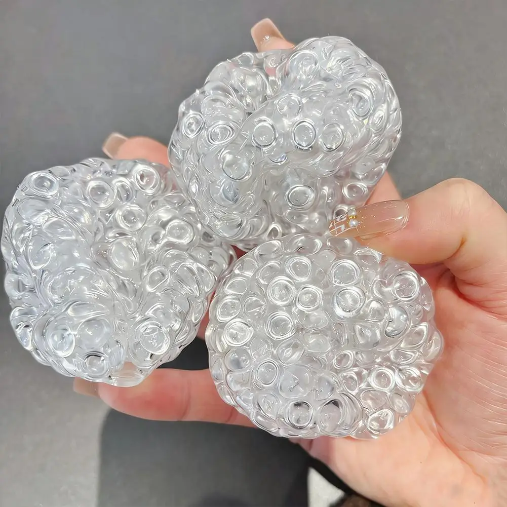 Handmade ball Squishy Balls Ice Beads Squeeze Toy Fidget Toys Slow Rebound Toy for Friend Anxiety Relaxation Squeeze Gift