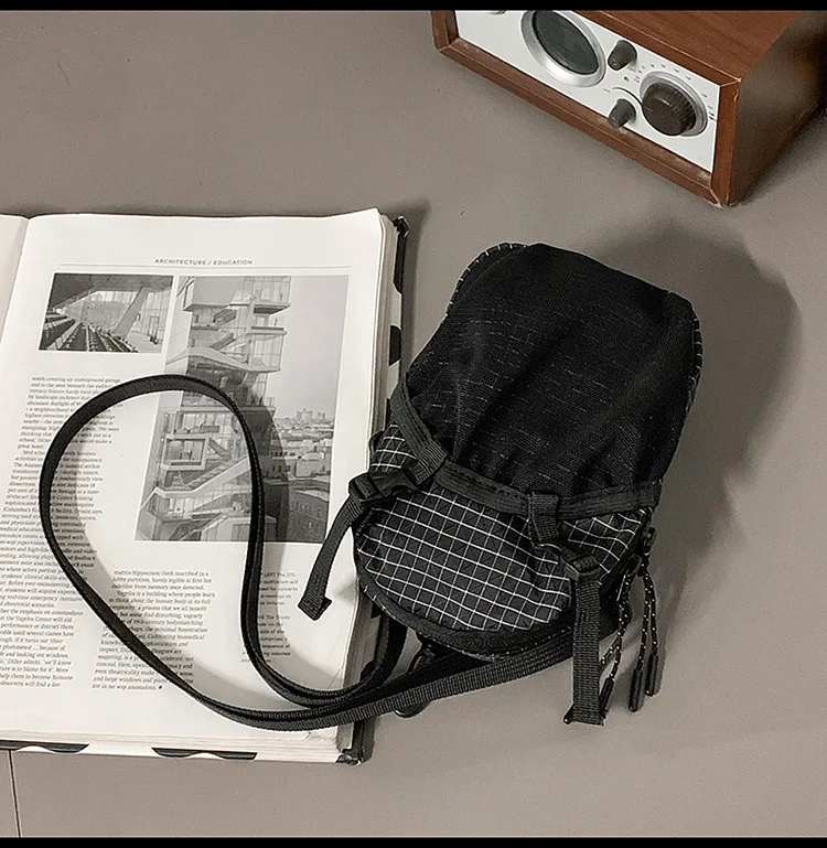 Dyneema Water Bottle Holder Bag Phone Pocket and Quick-Adjust Strap Waterproof 420D Nylon for Cycling Hiking Camping Essentials
