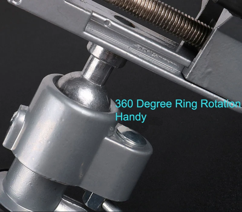 360° Rotating Table Vise Bench Clamp Bracket Multifunctional Electric Grinder Stand Holder Accessories For Dremel Tool