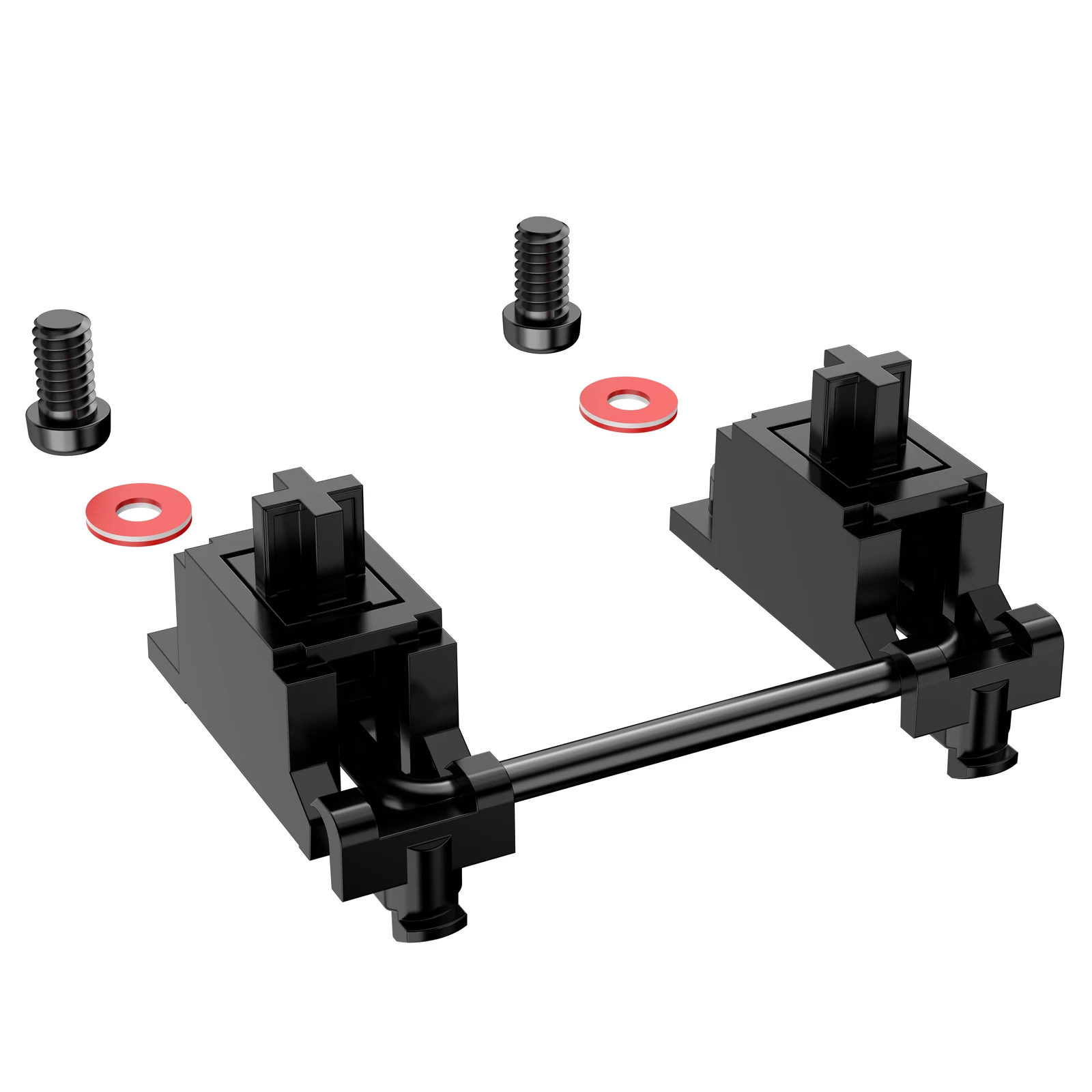 DUROCK V3 Mechanical Keyboard Stabilizers PCB Mount Screw-in Pre-clipped Upgrade Stem Less Easier Tuning for Computer Office