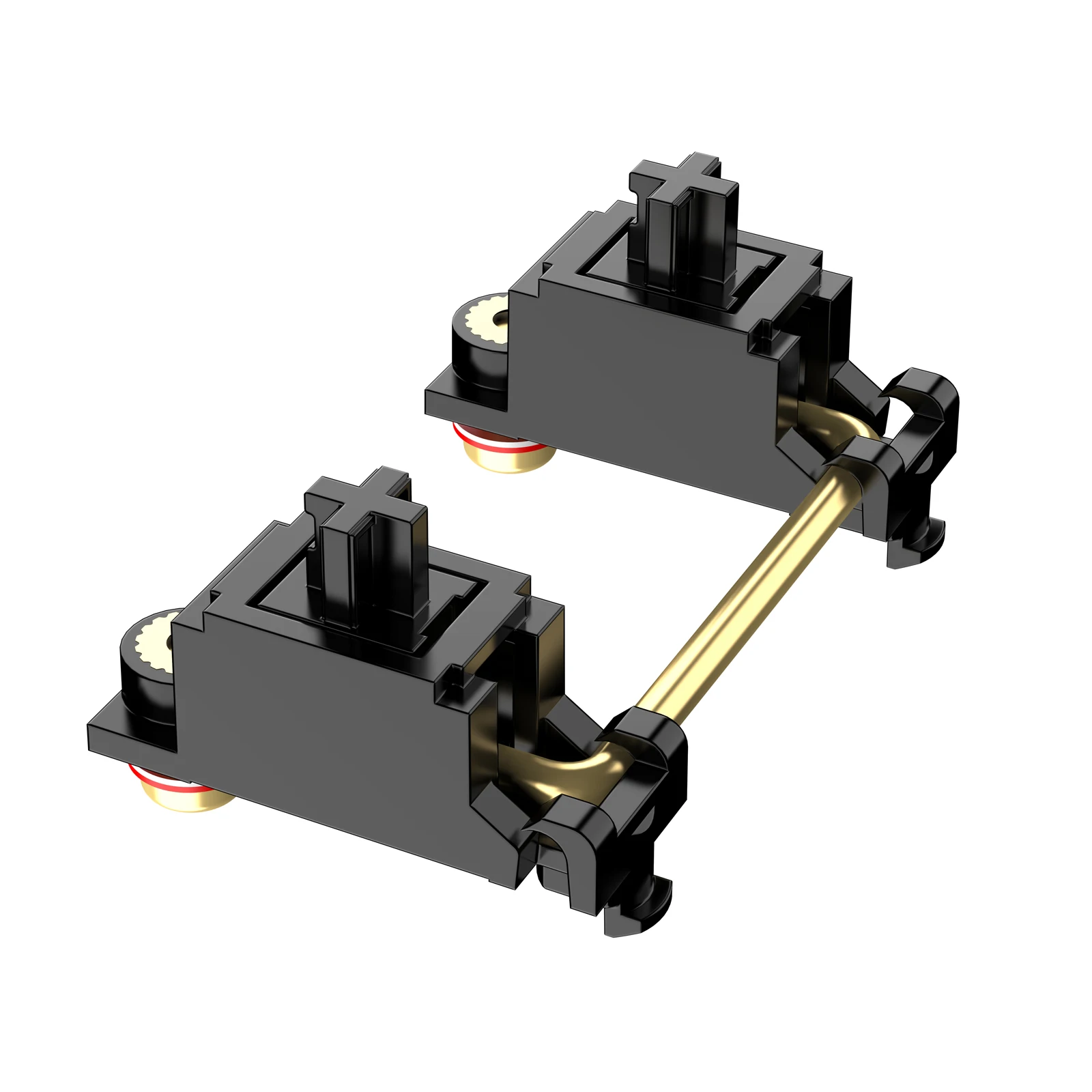 DUROCK V3 Mechanical Keyboard Stabilizers PCB Mount Screw-in Pre-clipped Upgrade Stem Less Easier Tuning for Computer Office