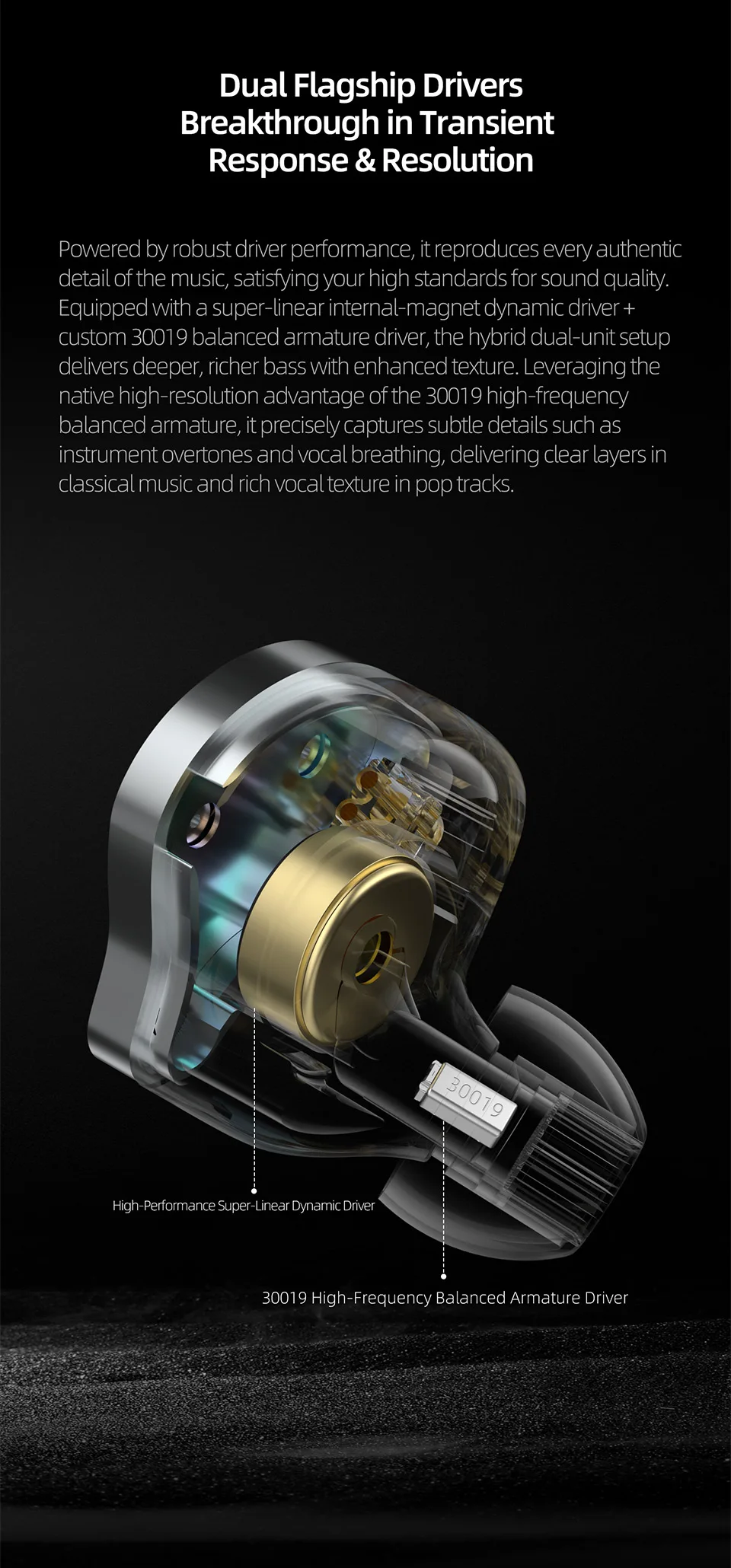 KZ ZST PRO X Hybrid DD&BA Driver IEM HiFi Earphones Upgraded High-Performance Headphones Wide Soundstage Design Wired Headset