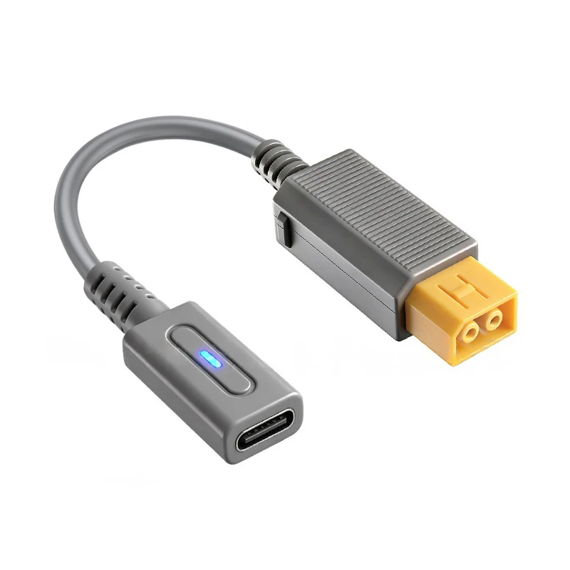 Type C 45W PD Charge Cable for Wii U Console USB C Gaming Power Supply Cord for Nintendo Wii U Charging Game Controller Wire