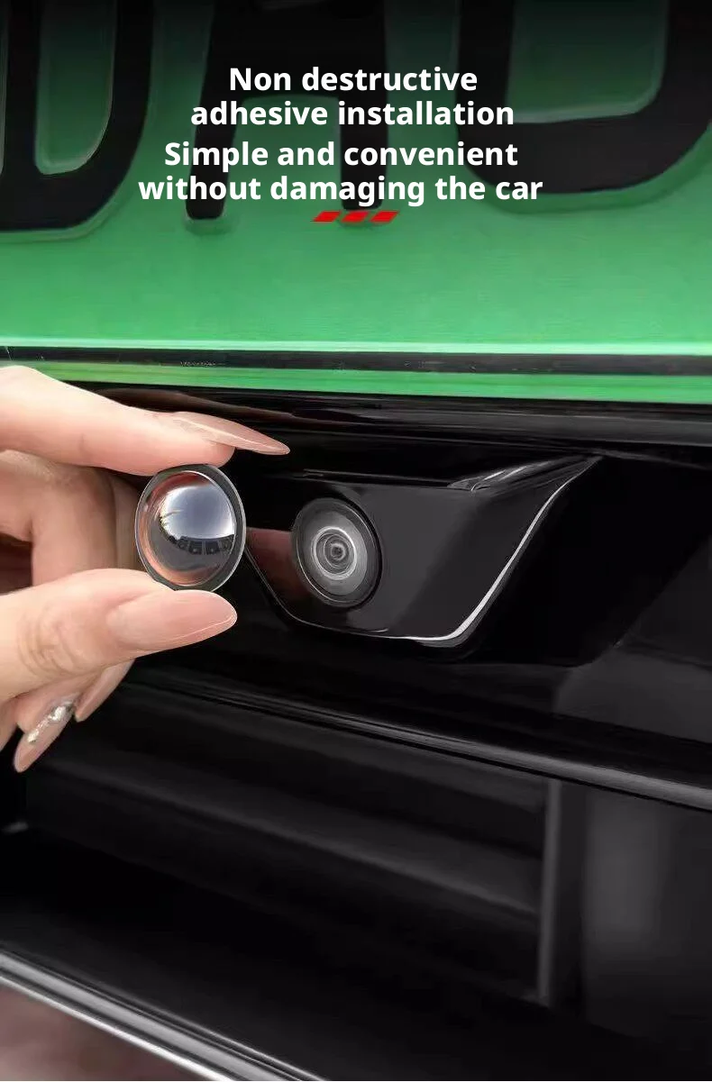SEAMETAL 2/4PCS Universal Car Camera Lens Protector Anti Scratch Waterproof Car Rear View Backup Camera Cover for Car Accessorie