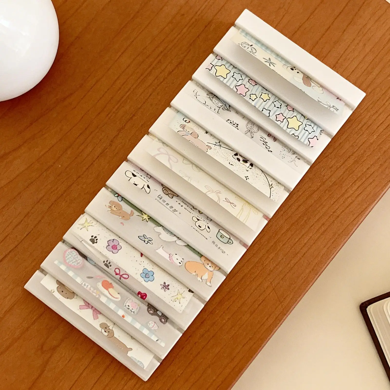 Nail Foil Storage Box 10 Grids Clear Transfer Paper Organizer Transparent Foil Roll Holder Dustproof Manicure Supplies