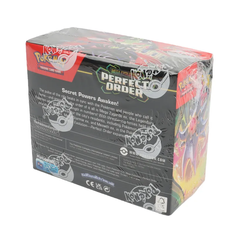 English Pokémon TCG: Mega Evolution Perfect order Booster Box Pokemon card