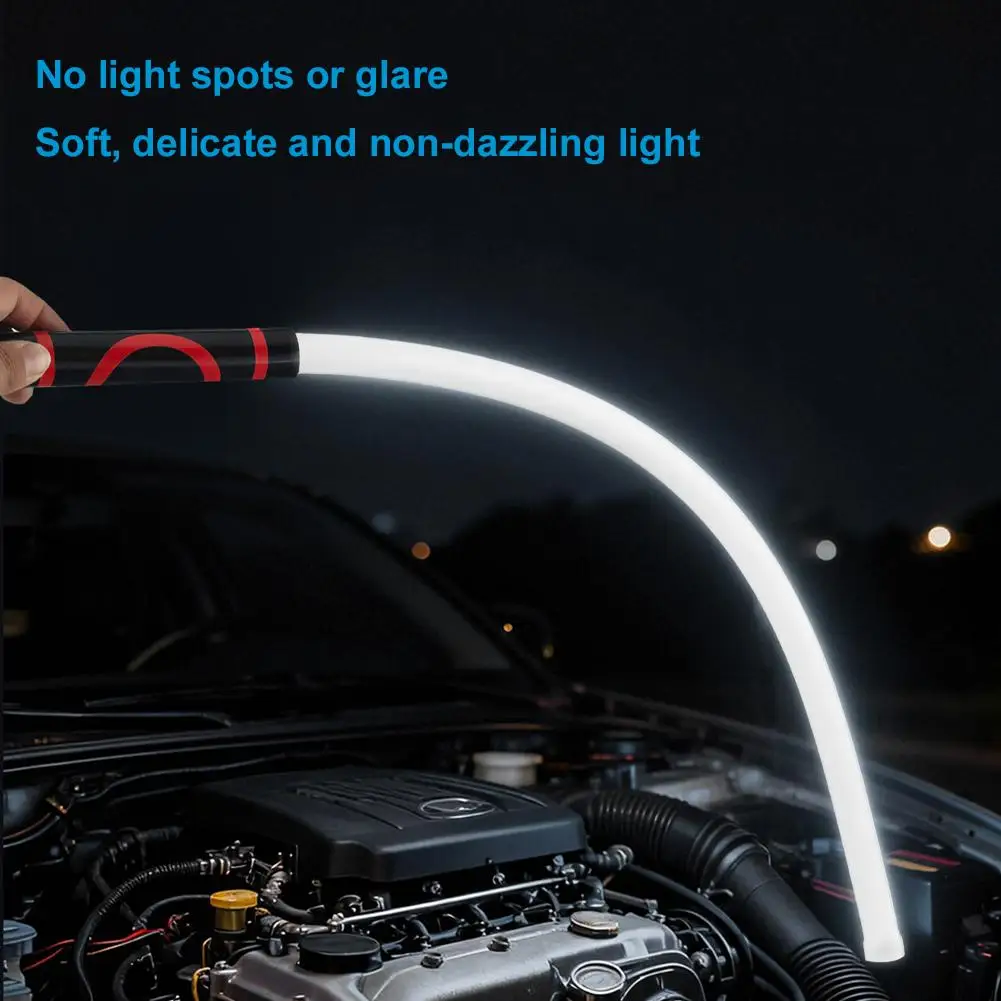 New LED Flashlight Stick Flexible High-Lumen Portable Automotive Lighting Tool Professional Work Light Mechanics and Car Repairs
