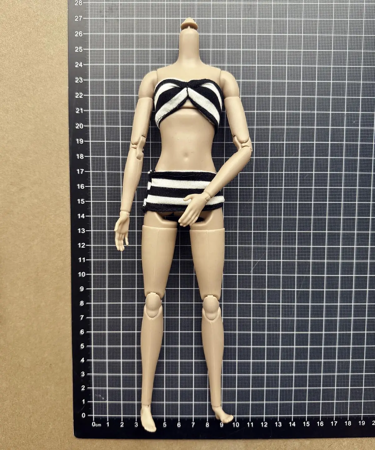 1/6 Doll Body 26CM High Quality Multi-jointed Movable Female Body White Skin/normal Skin Body Fashion Supermodel Heads DIY Parts