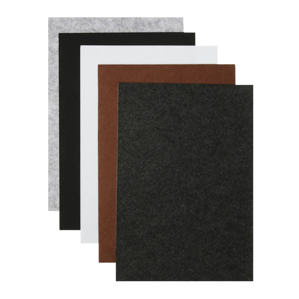3/5mm 21*30cm Self Adhesive Furniture Leg Felt Pads Anti Slip Chair Table Mats Anti Scratch Floor Protection DIY Cutting
