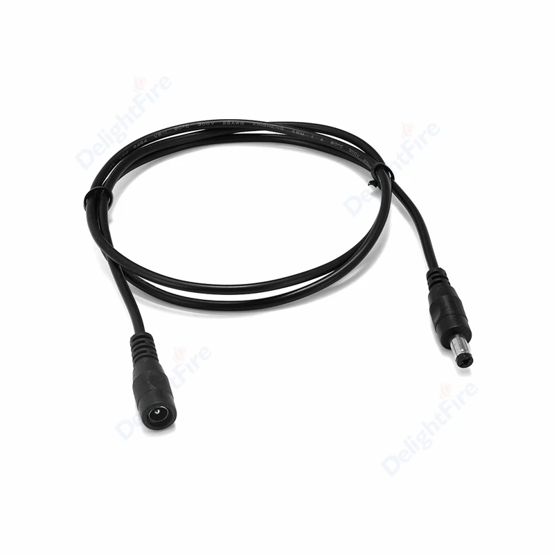0.5-10m DC Power Cable 20 22AWG 5.5 2.1mm Male Female Plug DC Cable 12V Jack Extension Cord For CCTV Camera Connector Adapter