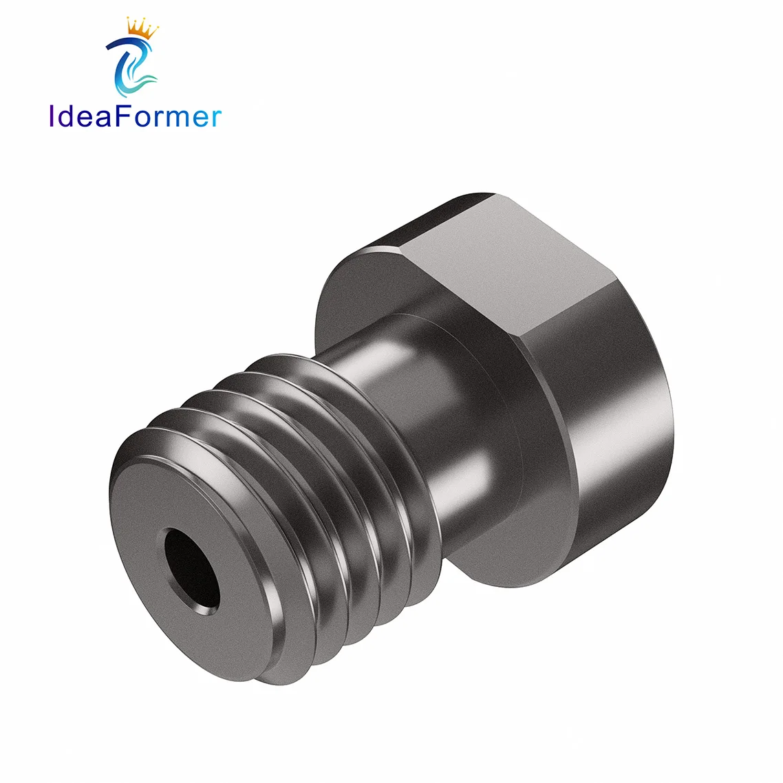 V6 Nozzle Hardened Steel 0.2/0.4/0.6/0.8/1mm 1.75mm Filament M6 3D Printer Nozzle For Ender 3 Hotend Titan Extruder Prusa I3 MK3