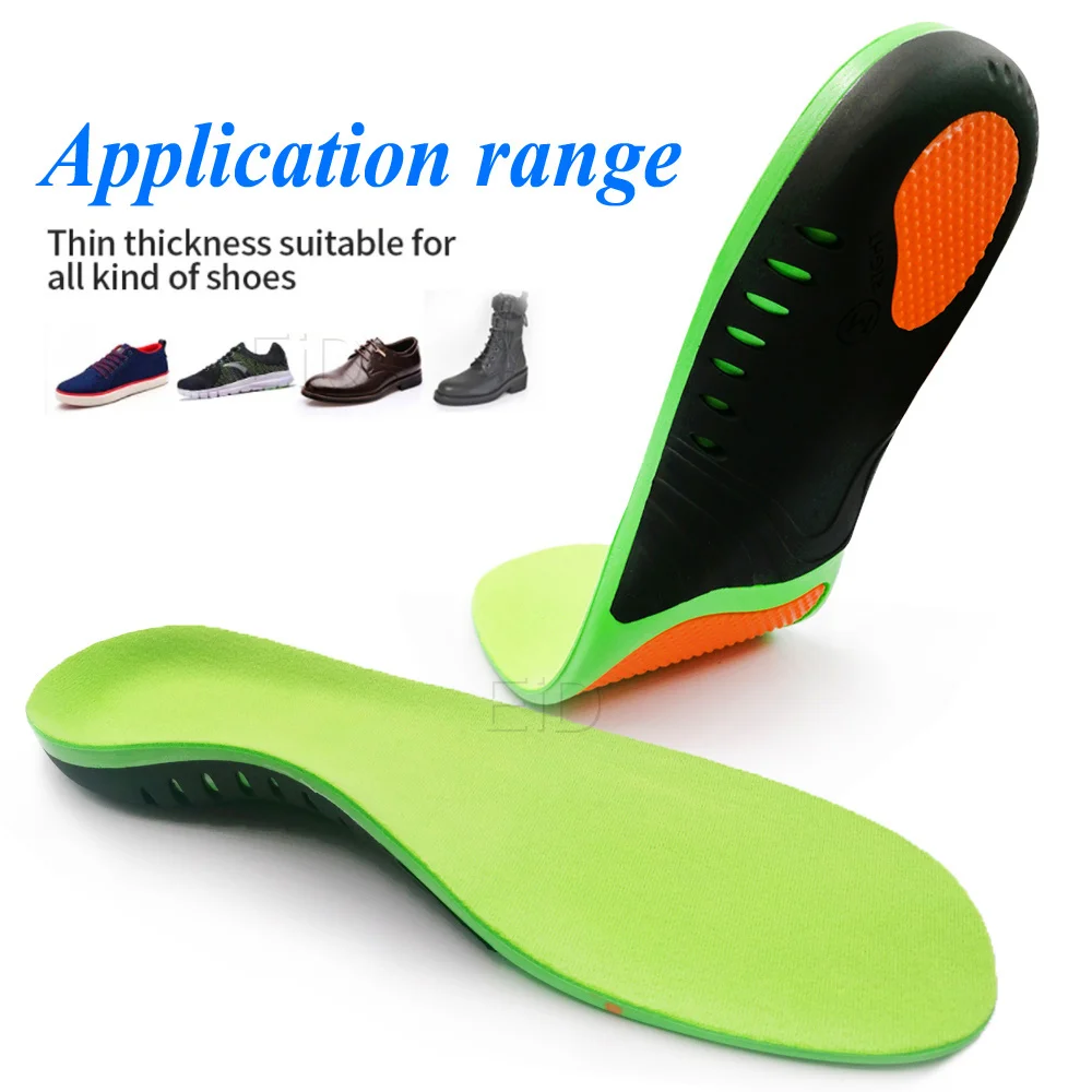 Best EVA Orthopedic Shoes Sole Insoles For feet Arch Foot Pad X/O Type Leg Correction Flat Foot Arch Support Sports Shoes Insert