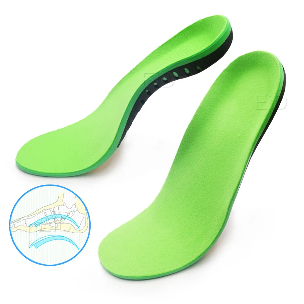 Best EVA Orthopedic Shoes Sole Insoles For feet Arch Foot Pad X/O Type Leg Correction Flat Foot Arch Support Sports Shoes Insert