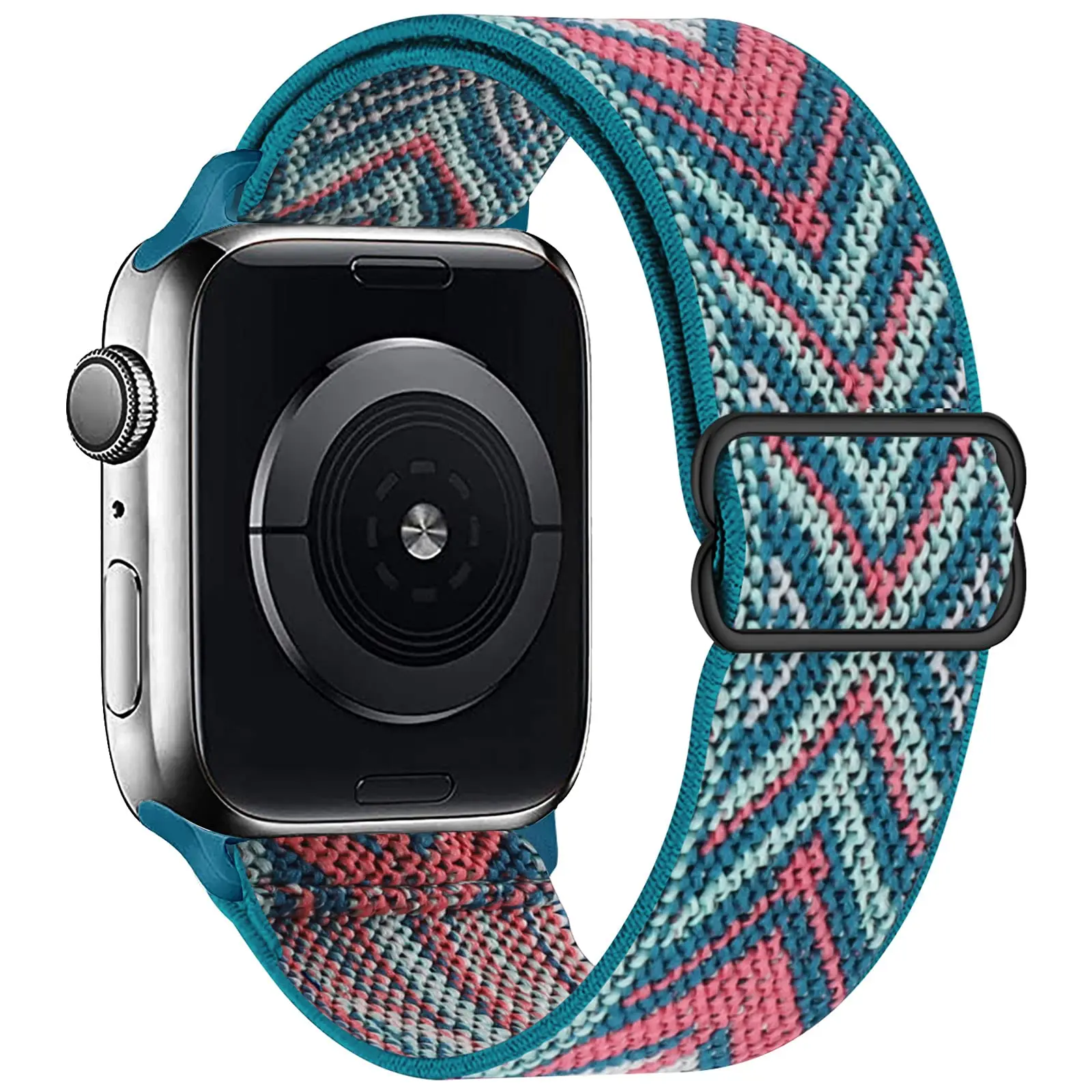 Strap for Apple Watch Ultra 2 Band 49mm 46mm 44mm 40mm 45mm 41mm 42mm Elastic Nylon Loop Correa iWatch Series 11 10 9 8 SE 7 6 5