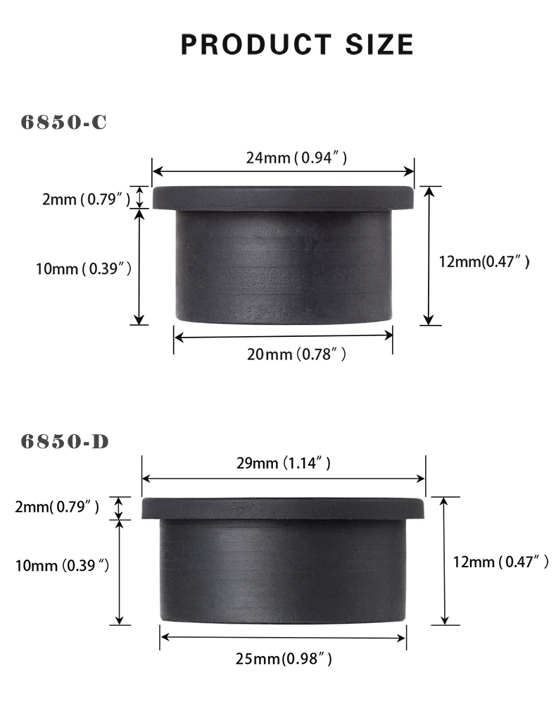 Desk Cord Grommet, Flexible Silicone Cable Hole Cover, Wire Organizer, Cable Pass Through, Round Gasket White