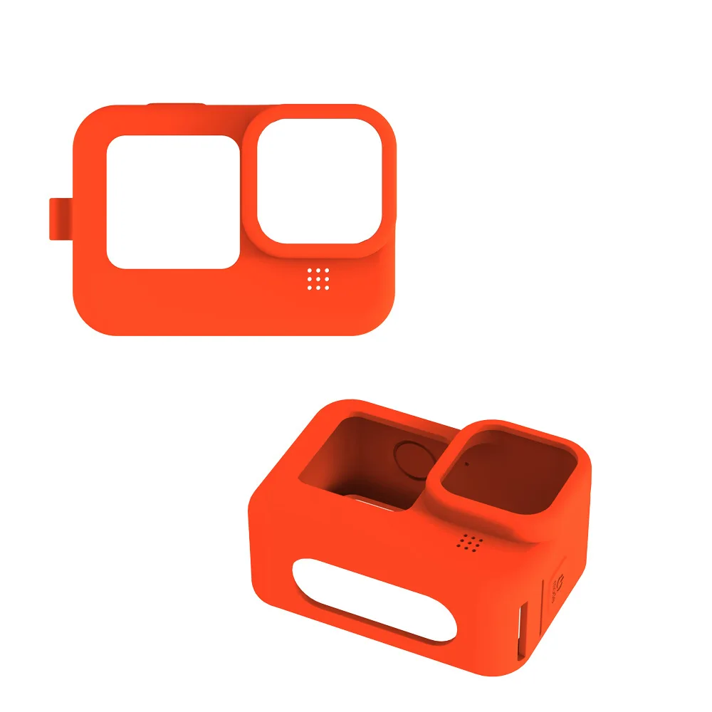 For gopro hero 13 9 10 11 12 black accessories case Protective Soft Standard Housing Rubber Silicone Shell Protector For go pro